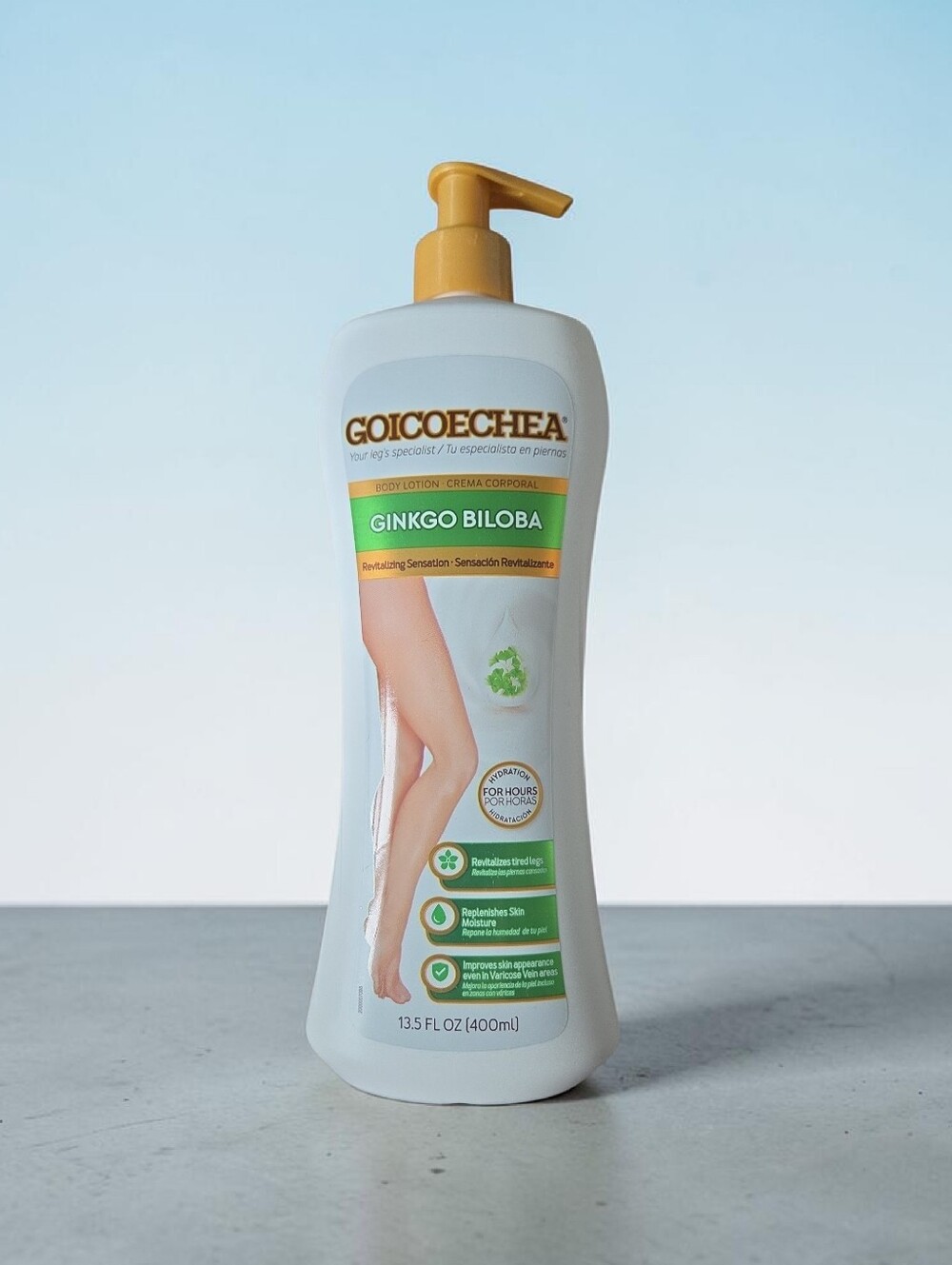 Ginkgo Biloba Body Lotion 13.5 fl oz / 400 mL Revitalizing Sensation